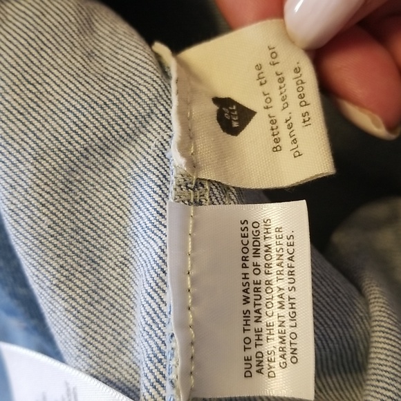 Madewell Womens Denim Smock Waist Sleeveless Jumpsuit - Picture 14 of 15